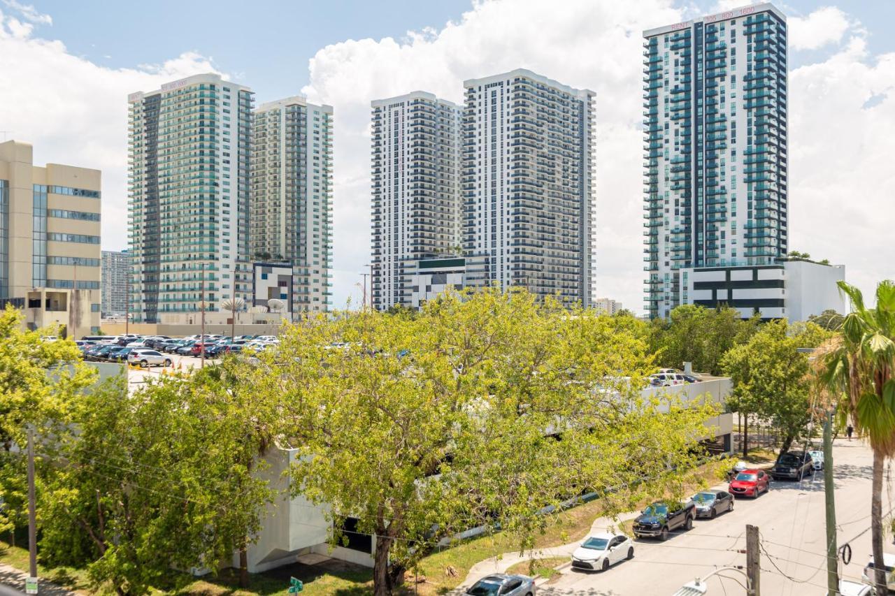 Home Miami Downtown With Balcony - 5 Minutes From Wynwood & Port - Art District Near Beach Экстерьер фото