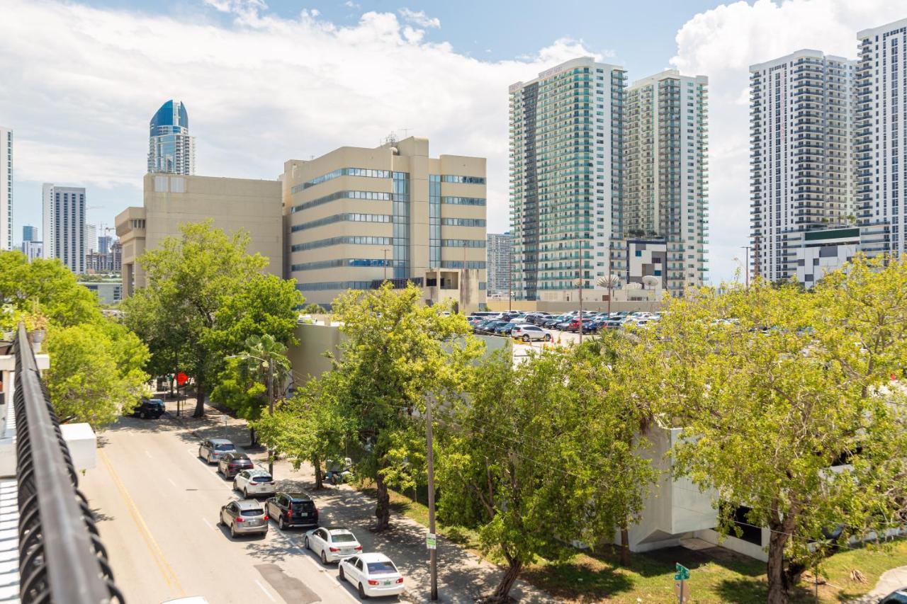 Home Miami Downtown With Balcony - 5 Minutes From Wynwood & Port - Art District Near Beach Экстерьер фото